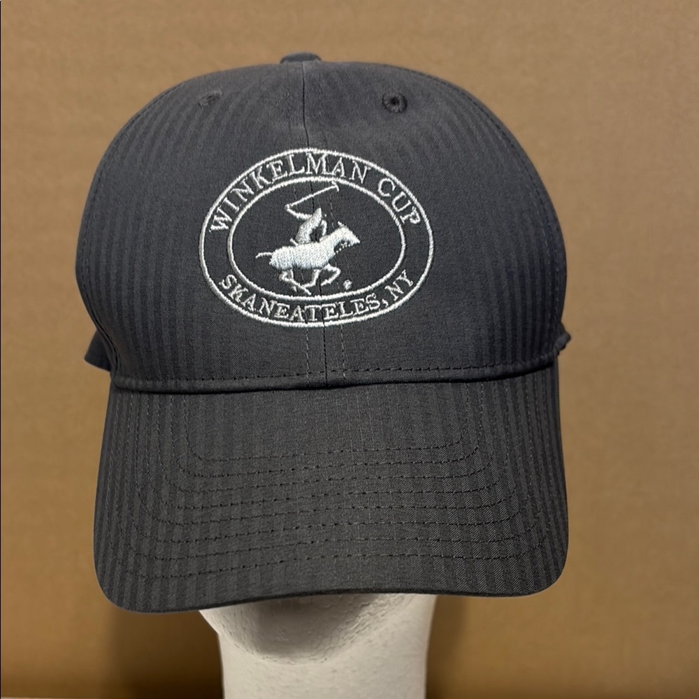 Winkelman Cup Black Baseball Hat Cap Nike Legacy91 Dri-fits. Polo horse
